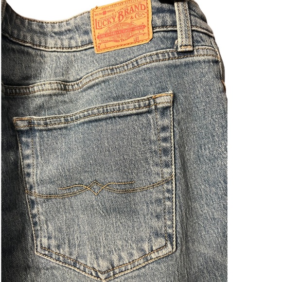 Lucky Brand Sienna Slim Boyfriend Denim Mid Rise Jeans Size 14/32 - Picture 5 of 8